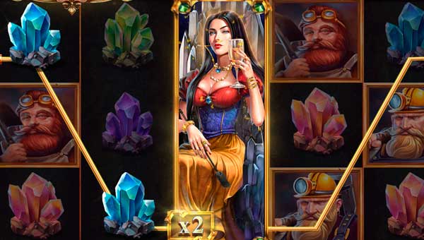 Бонусные игры и фриспины Gold Mine Mistress